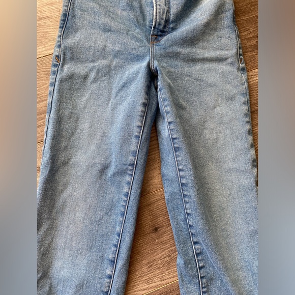 GOOD AMERICAN Good Vintage High-rise Straight
Stretch-Denim Fray jeans - Picture 8 of 16